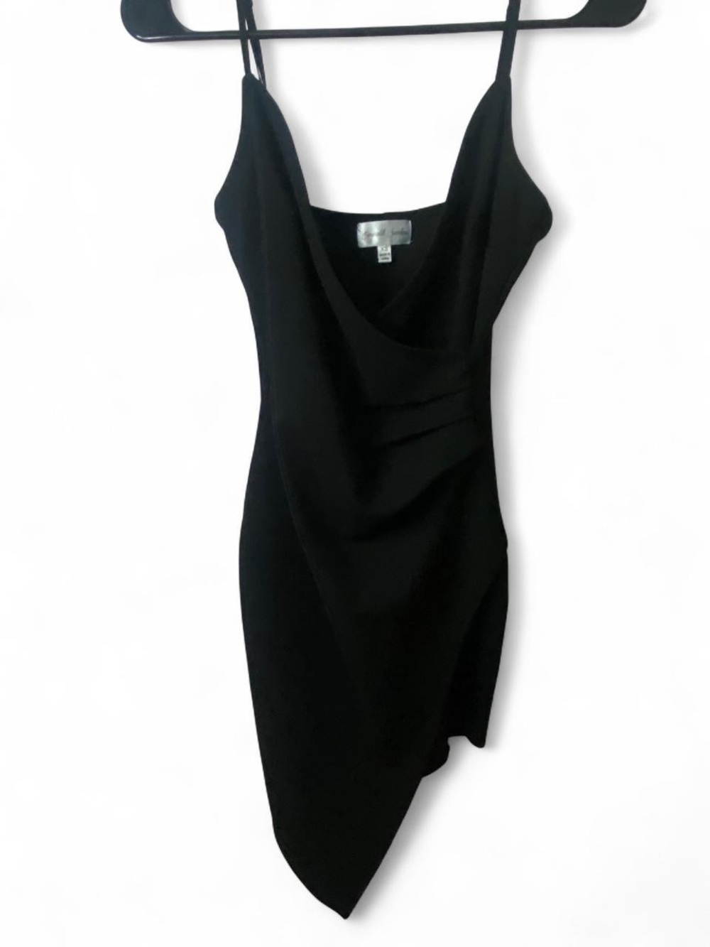 Black Asymmetrical Dress